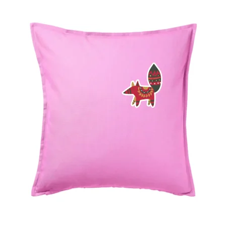 Folklór na prsníku líška