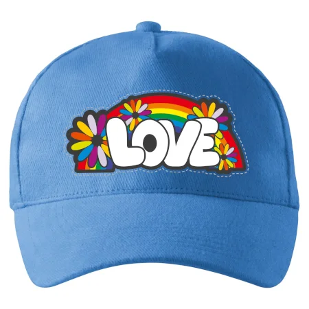 Love s dúhou v pozadí