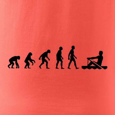 Evolúcia veslovanie 1 človek