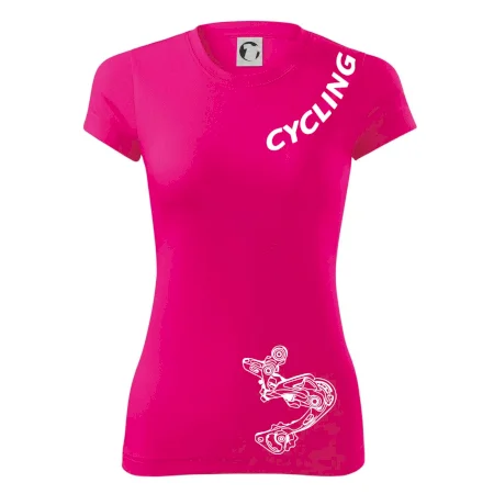 Cycling nápis šikmo
