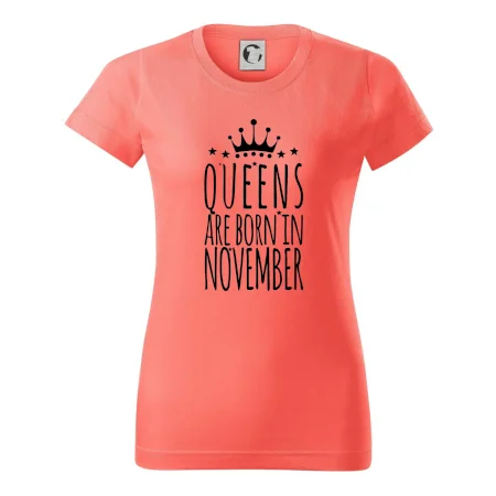 Queens are born in November