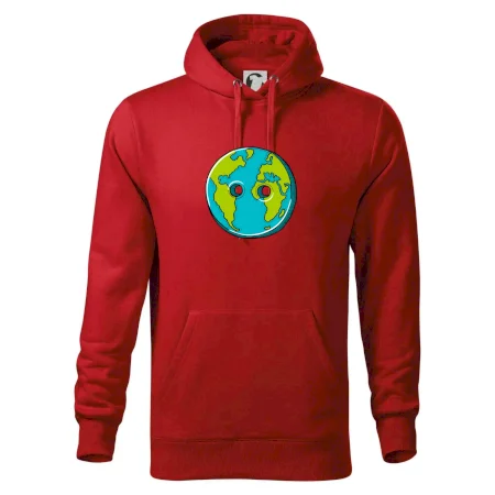 Planéta krajiny gombík (Pecka design)