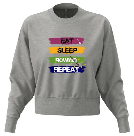 Eat sleep rowing repeat farebné