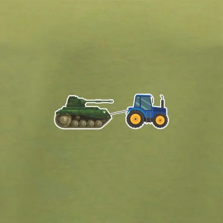 Ukrajinský traktorový pluk ulovil tank