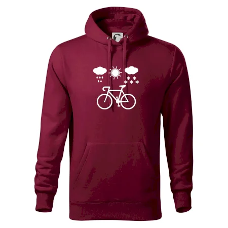Cyklista za každého počasia