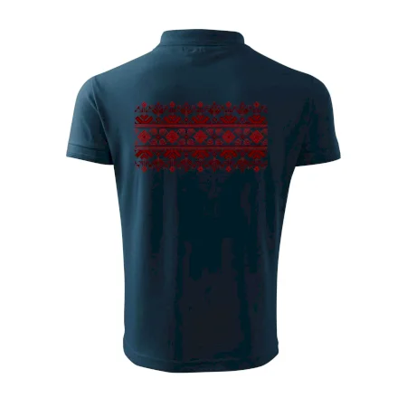 Ukrajinský vzor - červený