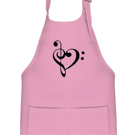 Husľový kľúč srdce