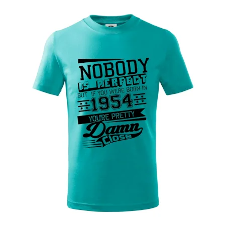 Nobody is perfect - 1954