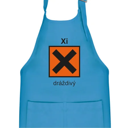 Xi Dráždivý - Výstražná tabuľka na tričku