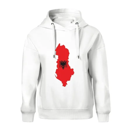 Albánsko mapa a znak