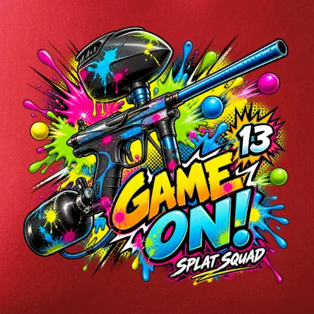 Farebná explózia – Game On paintball