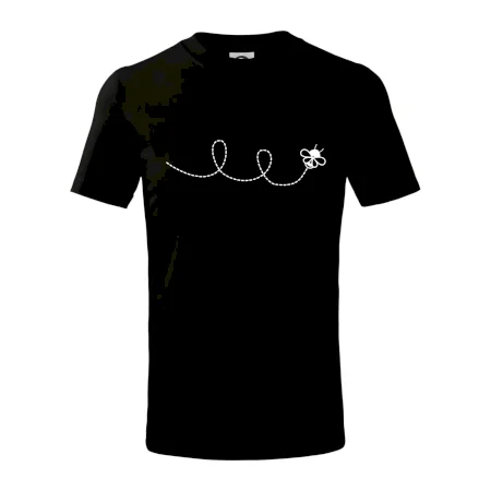 Dráha letu včely - slučka