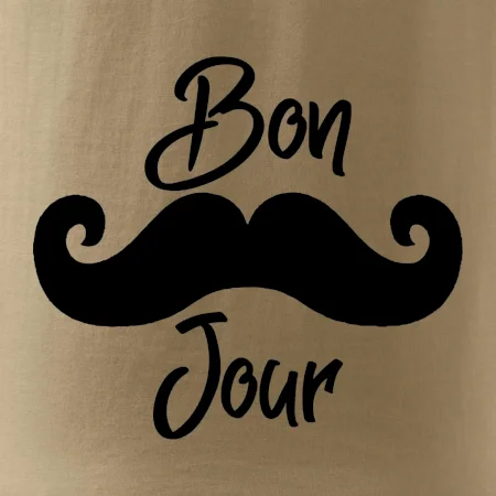 Mustache Bon Jour