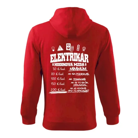 Hodinová mzda elektrikár