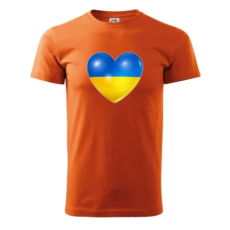 Ukrajina srdce vlajka