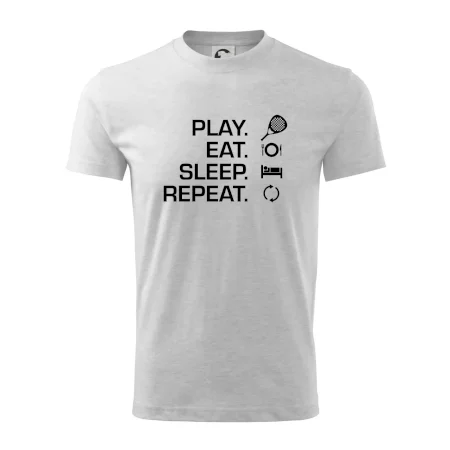 Play eat sleep repeat padel