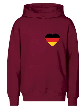 Germany love prso - Nemecká vlajka