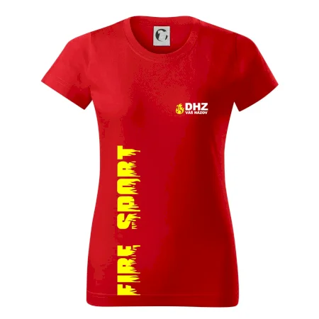 DHZ (oheň, firesport, názov sboru - vlastný nápis)