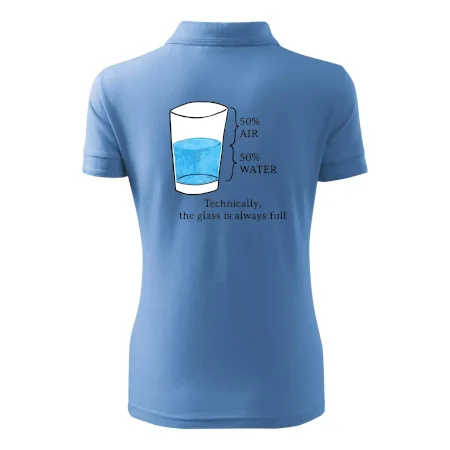 Technically, the glass is always full