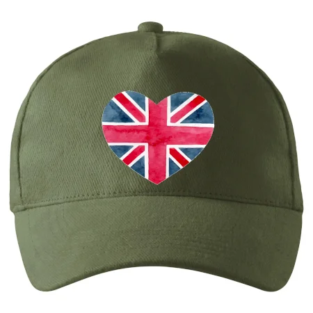 Britské srdce maľované