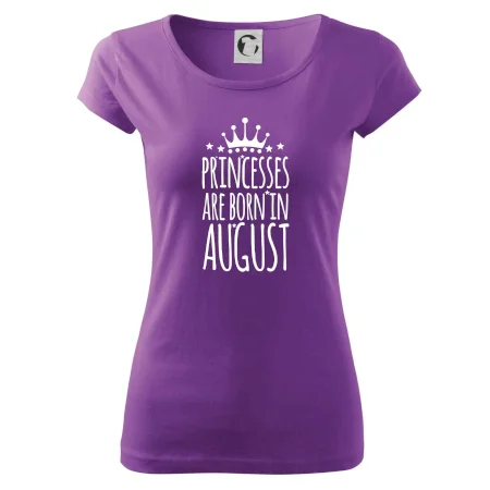 Princesses are born in August