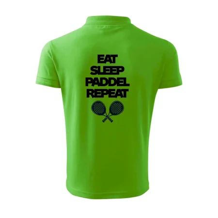 Eat sleep padiel repeat pod sebou