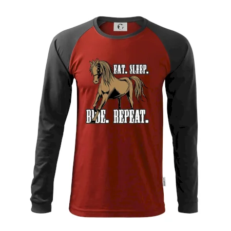 Eat Sleep Ride Repeat Western
