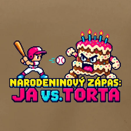 Narodeninový zápas ja proti torte