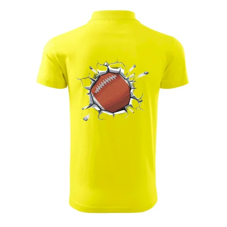 Americký futbal lopta v triku