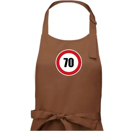 Dopravná značka - obmedzenie rýchlosti 70