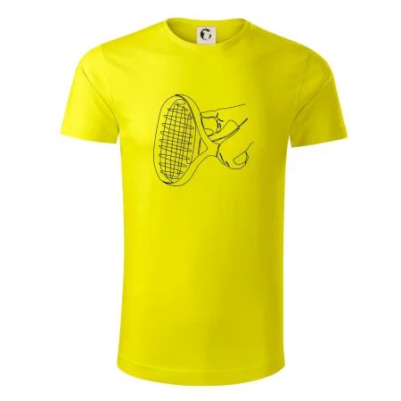 Tenisová raketa jedným ťahom