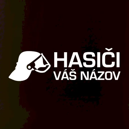 Hasiči helma - vlastný nápis