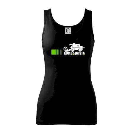 Kombajnista zelená a žltá