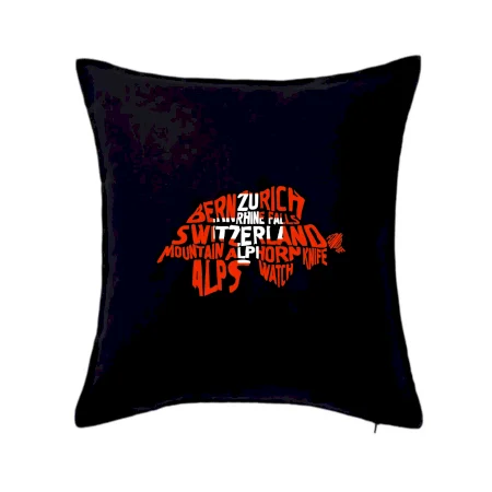 Mapy - názvy miest - Švajčiarsko