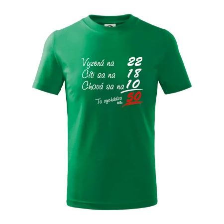 Vyzerá, cíti sa, chová sa - 50 rokov