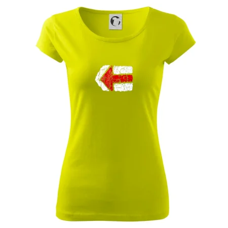 Párová turistická značka  červená