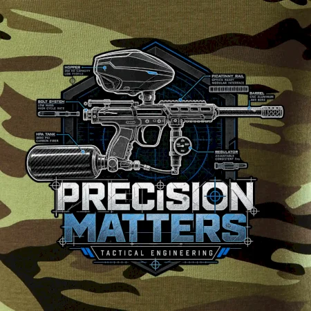 Technický nákres – presnosť je dôležitá paintball