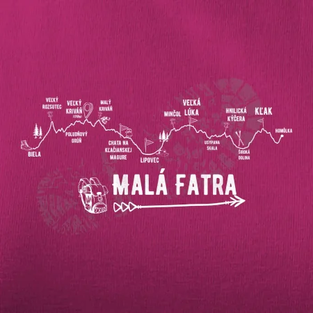 Profil kopca - Malá Fatra