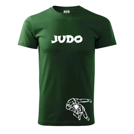 Judo nápis + postavy