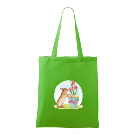 Veľkonočný zajačik tulipány