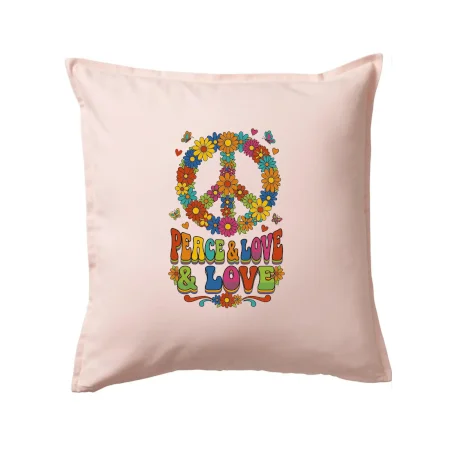 Peace and love - na výšku s květy