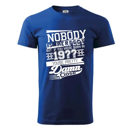 Nobody is perfect - Vlastný ročník