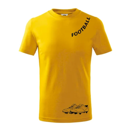 FOOTBALL nápis šikmo