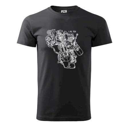 Motor Škoda/ VW 1.9L  TDI z boku