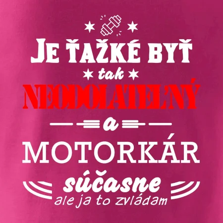 Neodolateľný motorkár