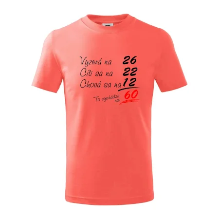 Vyzerá, cíti sa, chová sa - 60 rokov