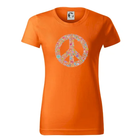 Peace symbol lístočky
