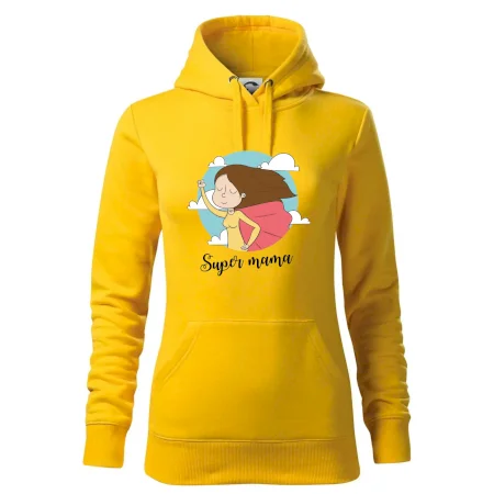 Kreslený obrázok Super mama