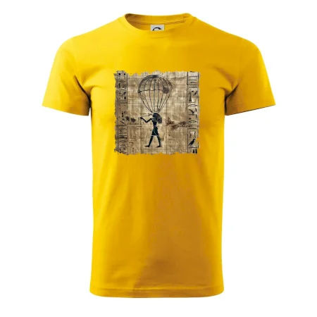 Egyptské hieroglyfy parašutista