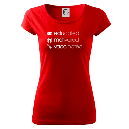 Educated motivated vaccinated